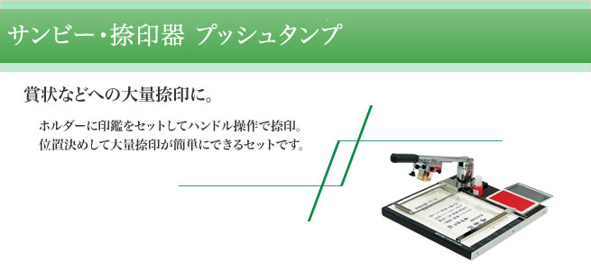 サンビー学校用評価印・ティーチャースタンプ浸透印