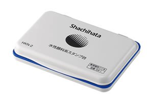 シャチハタ 水性顔料系スタンプ台・中形 藍