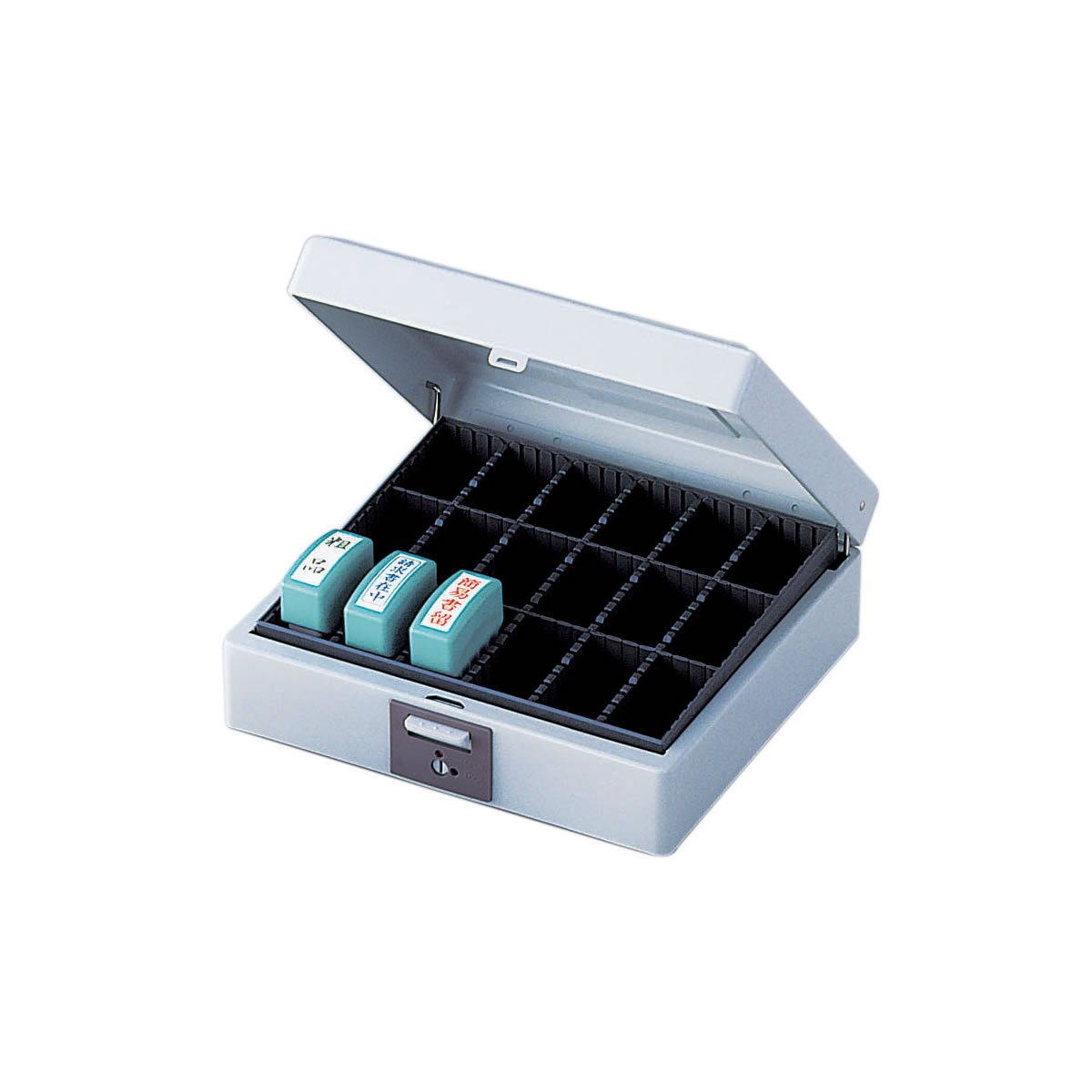 信頼】 サンビー スチール印箱 小型 N0.3600-2